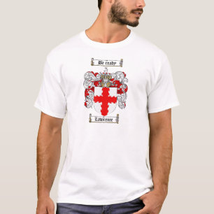 CAMISETA CRISTA DA FAMÍLIA DE LAWRENCE - BRASÃO DE LAWREN