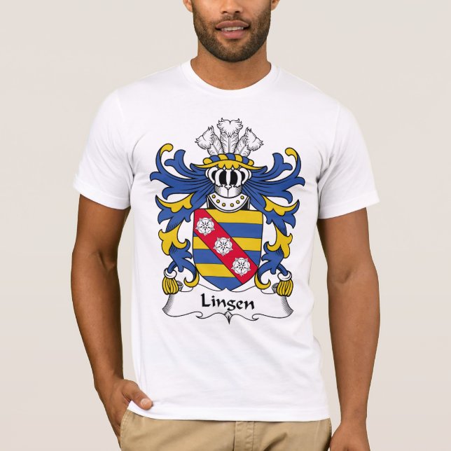 Camiseta Crista da família de Lingen (Frente)