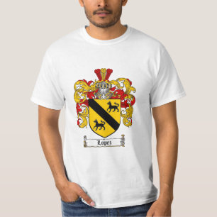 Camiseta Crista da família de López - brasão de López