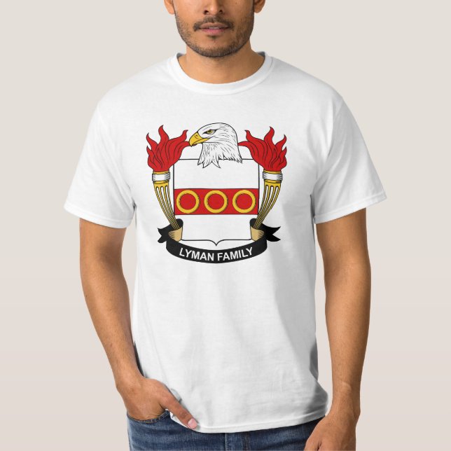 Camiseta Crista da família de Lyman (Frente)