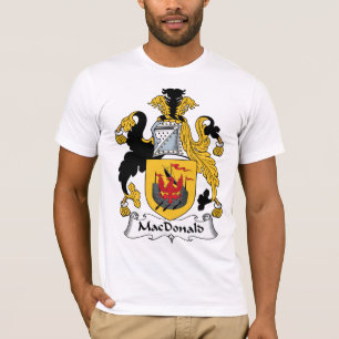 Camiseta Crista da família de MacDonald