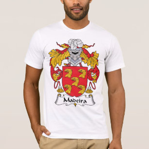 Camiseta Crista da família de Madeira