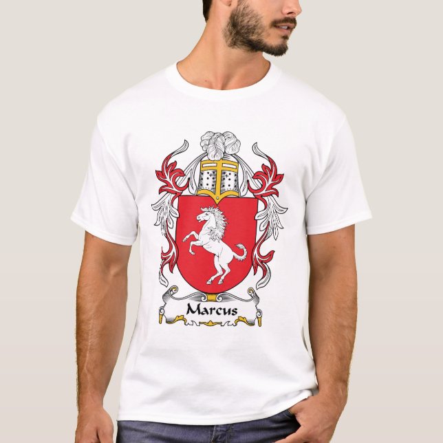 Camiseta Crista da família de Marcus (Frente)