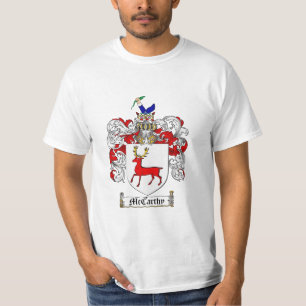 Camiseta Crista da família de Mccarthy - brasão de Mccart