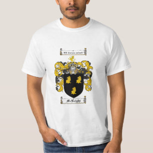 Camiseta Crista da família de Mcknight - brasão de Mcknig