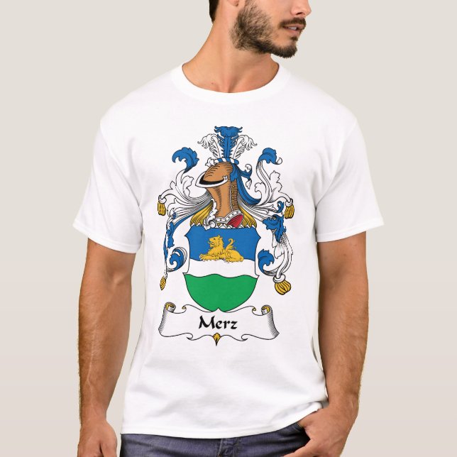 Camiseta Crista da família de Merz (Frente)