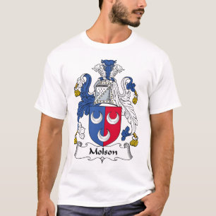 Camiseta Crista da família de Molson