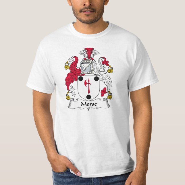 Camiseta Crista da família de Morse (Frente)