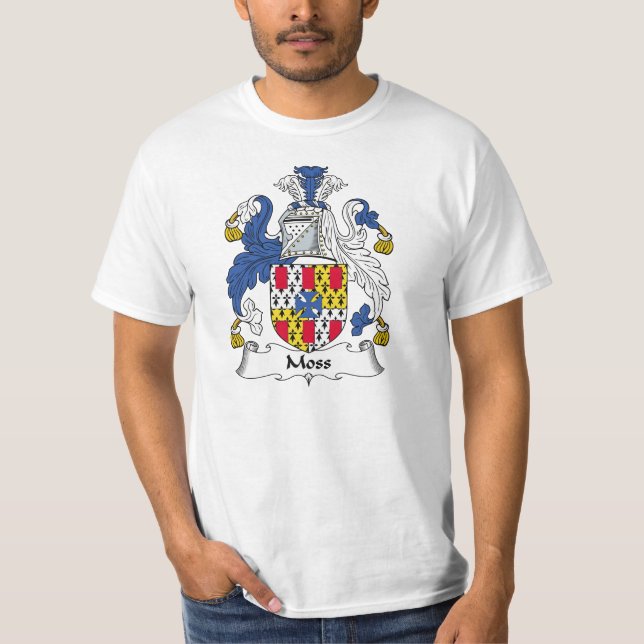 Camiseta Crista da família de musgo (Frente)