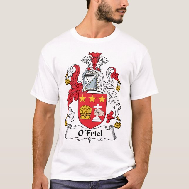 Camiseta Crista da família de O'Friel (Frente)
