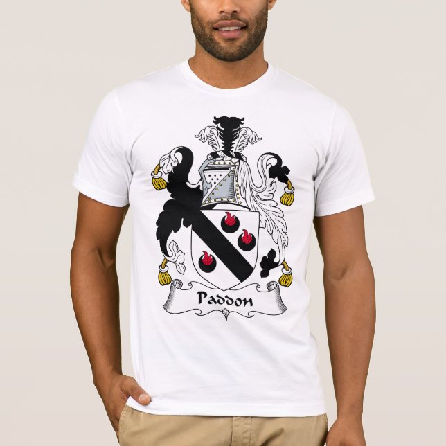 Camiseta Crista da família de Paddon (Frente)