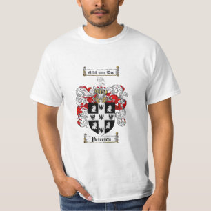 Camiseta Crista da família de Peterson - brasão de Peters