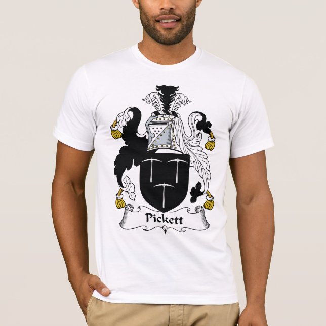 Camiseta Crista da família de Pickett (Frente)