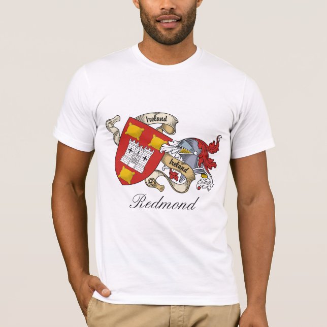 Camiseta Crista da família de Redmond (Frente)