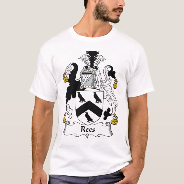 Camiseta Crista da família de Rees (Frente)