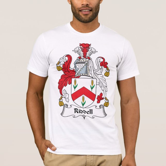 Camiseta Crista da família de Riddell (Frente)