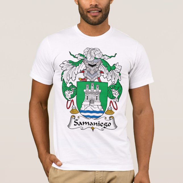 Camiseta Crista da família de Samaniego (Frente)
