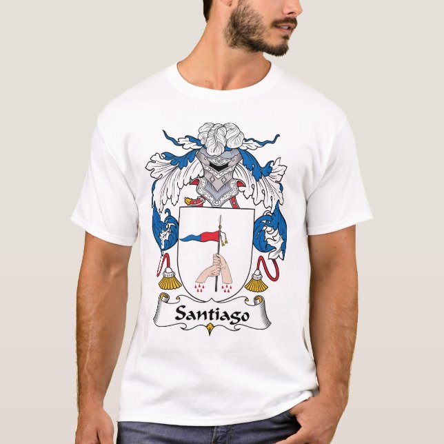 Camiseta Crista da família de Santiago (Frente)