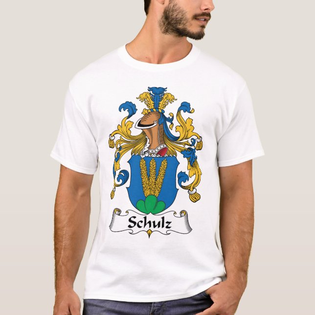 Camiseta Crista da família de Schulz (Frente)