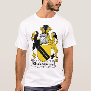 Camiseta Crista da família de Shakespeare