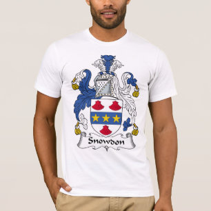 Camiseta Crista da família de Snowdon
