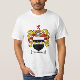 Camiseta Crista da família de Thompson - brasão de Thomps