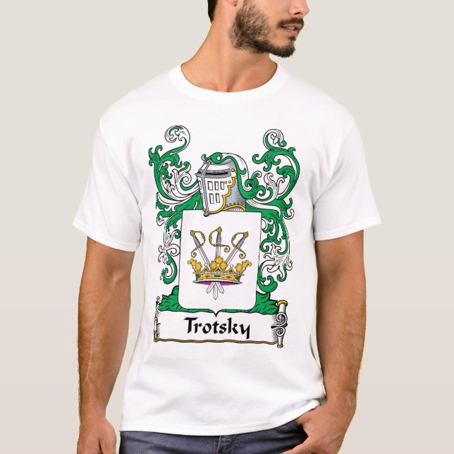 Camiseta Crista da família de Trotsky (Frente)