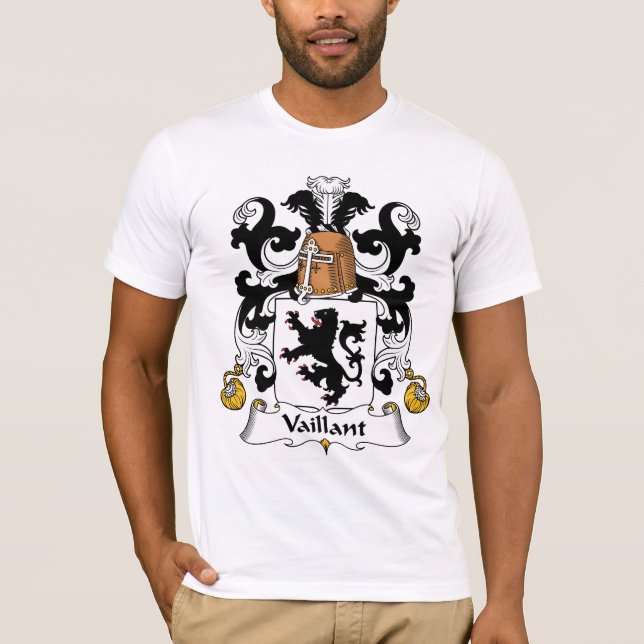 Camiseta Crista da família de Vaillant (Frente)