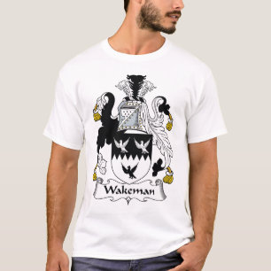 Camiseta Crista da família de Wakeman