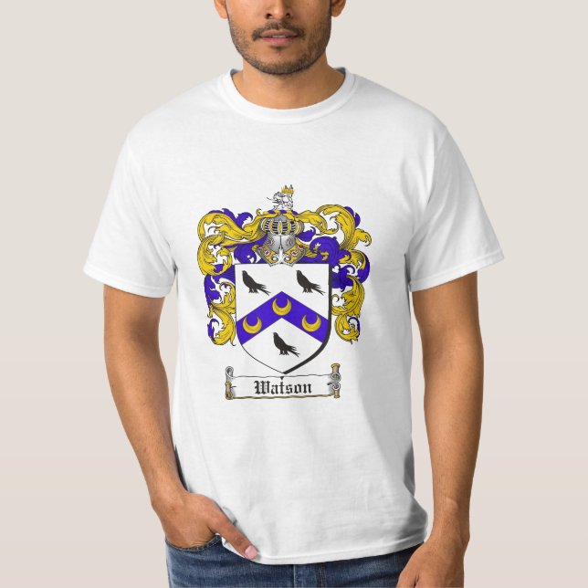 Camiseta Crista da família de Watson - brasão de Watson (Frente)