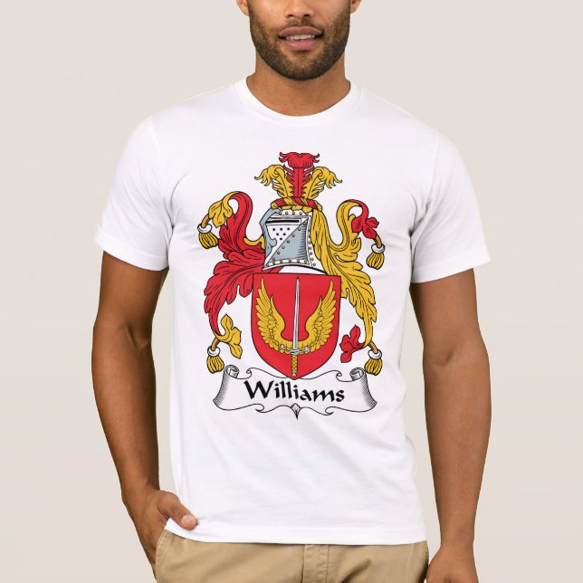 Camiseta Crista da família de Williams (Frente)