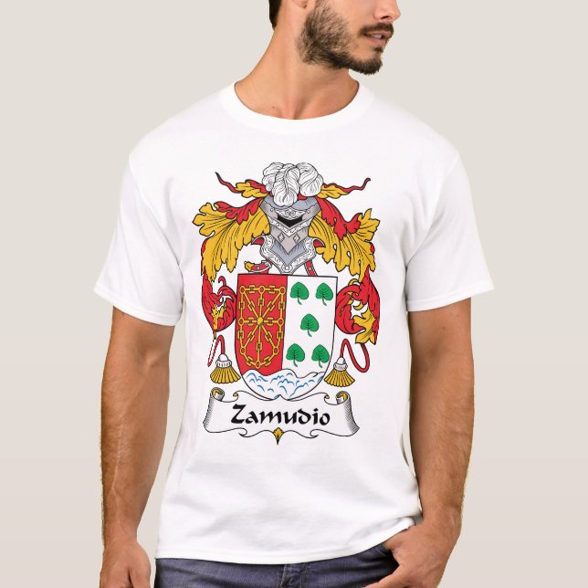 Camiseta Crista da família de Zamudio (Frente)