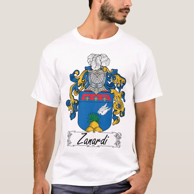 Camiseta Crista da família de Zanardi (Frente)