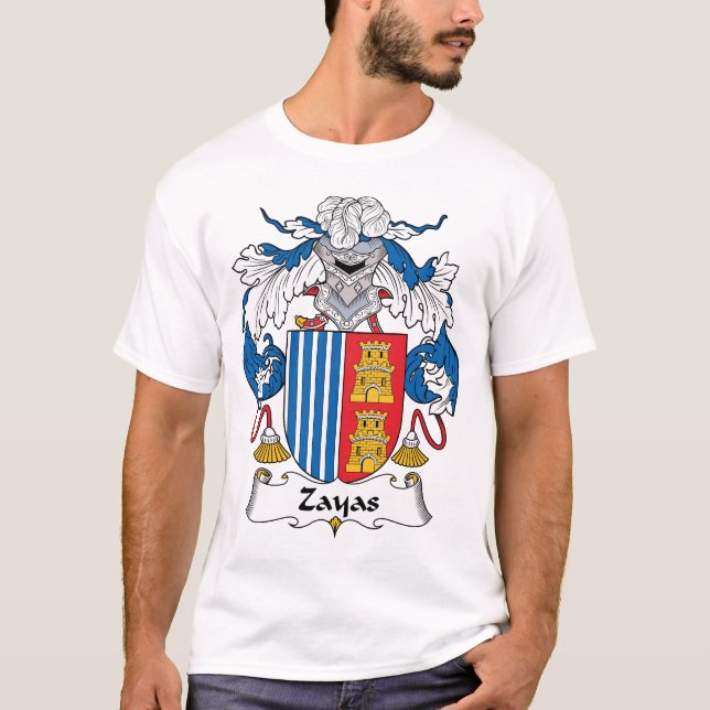 Camiseta Crista da família de Zayas (Frente)