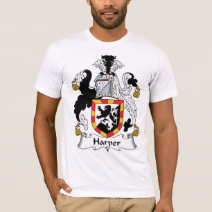 Camiseta Crista da família do harpista