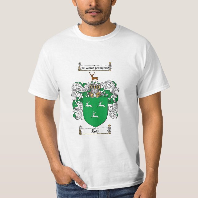 Camiseta Crista da família do raio - brasão do raio (Frente)