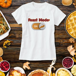 Camiseta Cristã de Ação de Graças de Outono no Mod