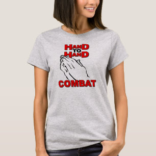 Camiseta Cristã de Combate Corpo a Corpo