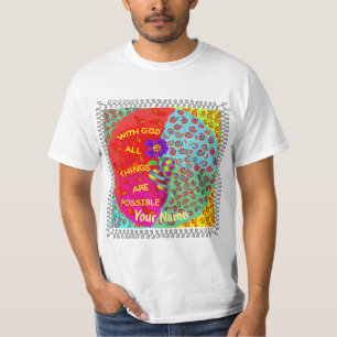 Camiseta cristã de Deus Power