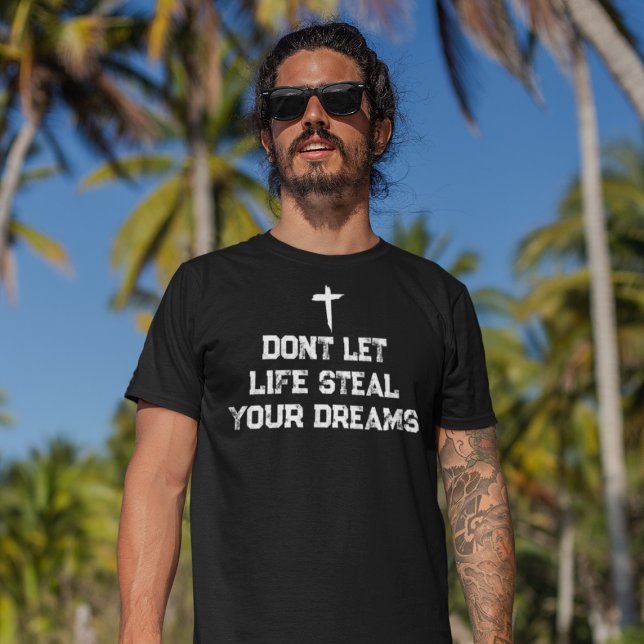 Camiseta Cristã de Homens Inspiracionais (Criador carregado)