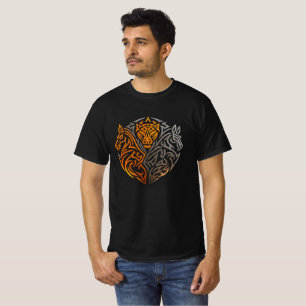 Camiseta Crista de Leão Cavalo Lobo Shadowfall