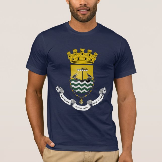 Camiseta Crista de Lisboa Lisboa Portugal (Frente)