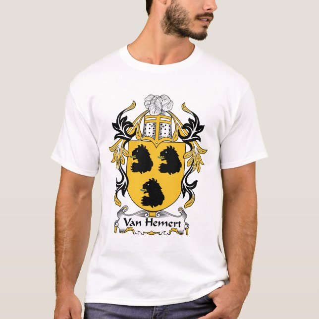 Camiseta Crista de Van Hemert Família (Frente)
