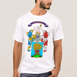 Camiseta Crista do Hungarian da família de Schneider