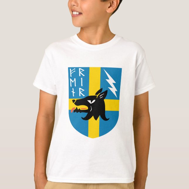 Camiseta Crista dos Runes de Fenrir (Frente)