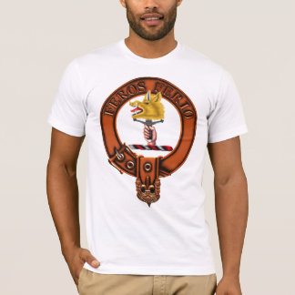 Camiseta Crista e Targe da família de Chisholm do clã