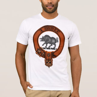 Camiseta Crista e Targe da família de Nesbitt do clã
