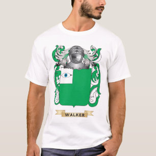 Camiseta Crista escocesa da família do caminhante (brasão