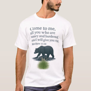Camiseta Cristã Fé Sobre Medo – Mateus