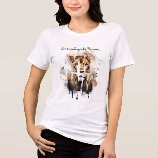 Camiseta Cristã Feminina YHWH |